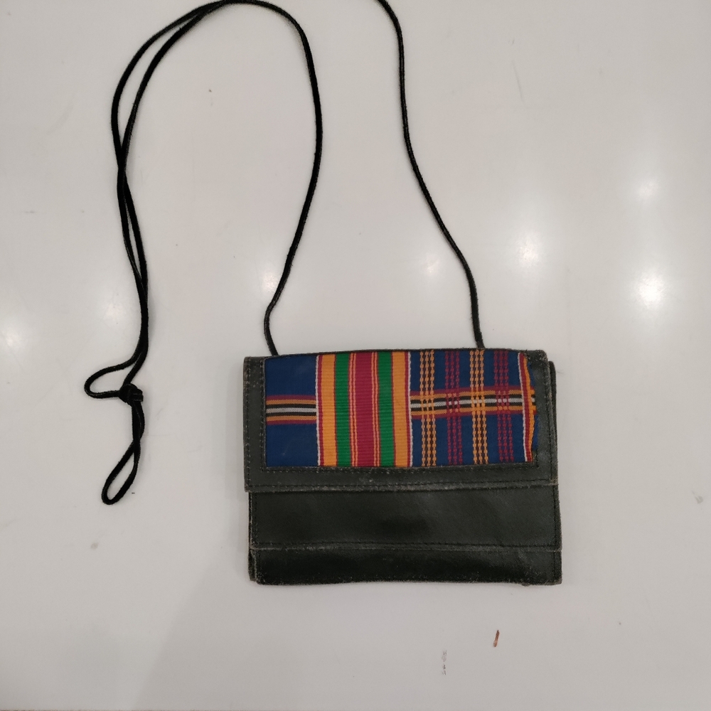 Black Leather Handmade Bag
